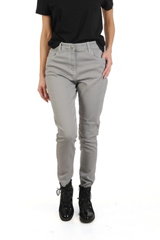 Blugi dama, Denim, Drepti, Bumbac, Gri deschis Blugi dama, Denim, Drepti, Bumbac, Gri deschis