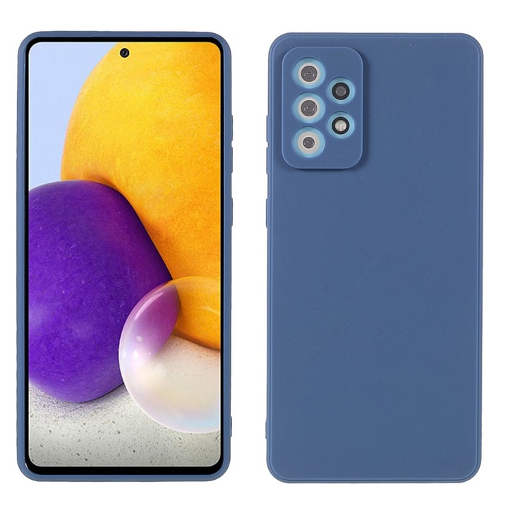 Цветен Кейс/Калъф за Samsung Galaxy A52 5G, Син
