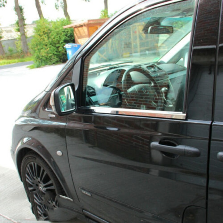 Set de 2 ornamente chedere/geamuri crom Mercedes Vito W447 din 2014