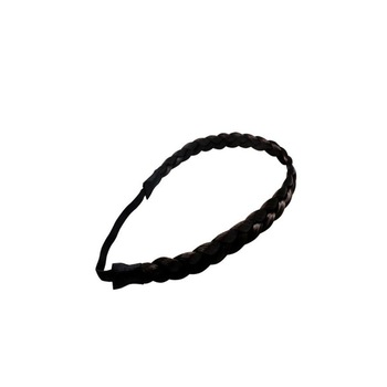 Banda cu aspect de par impletit MoonbasaNails #04, Negru Banda cu aspect de par impletit MoonbasaNails #04, Negru