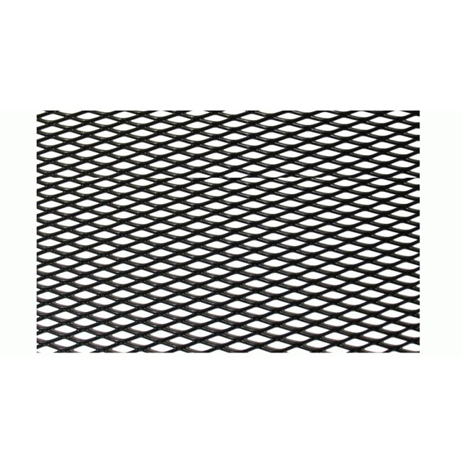 Grila spoiler Automax aluminiu neagra 100x25cm, ochi de 16x7 mm , 1 buc