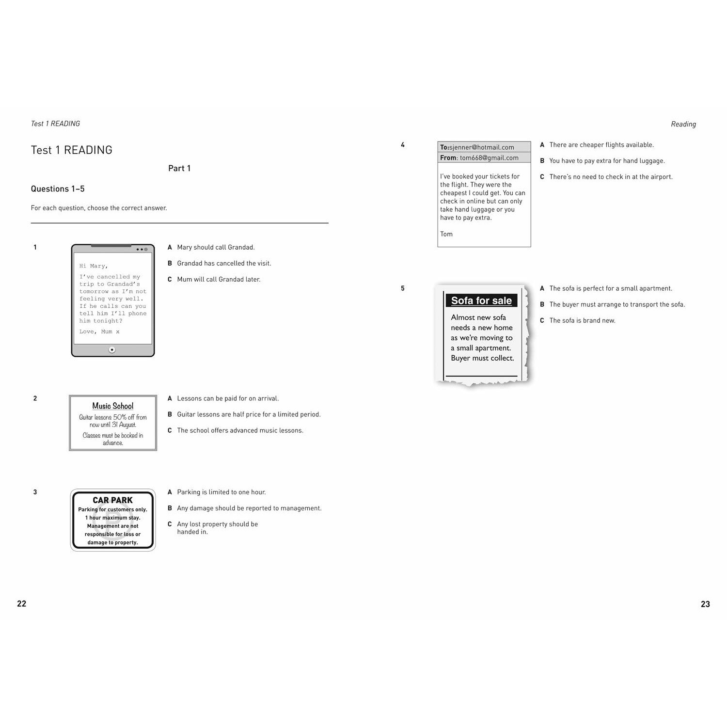 Practice Tests For B1 Preliminary - PET - Peter Travis - EMAG.ro