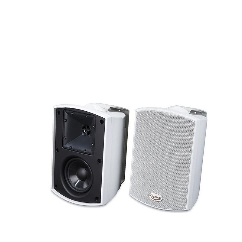 Set 2 boxe de exterior Klipsch, AW-400, Alb