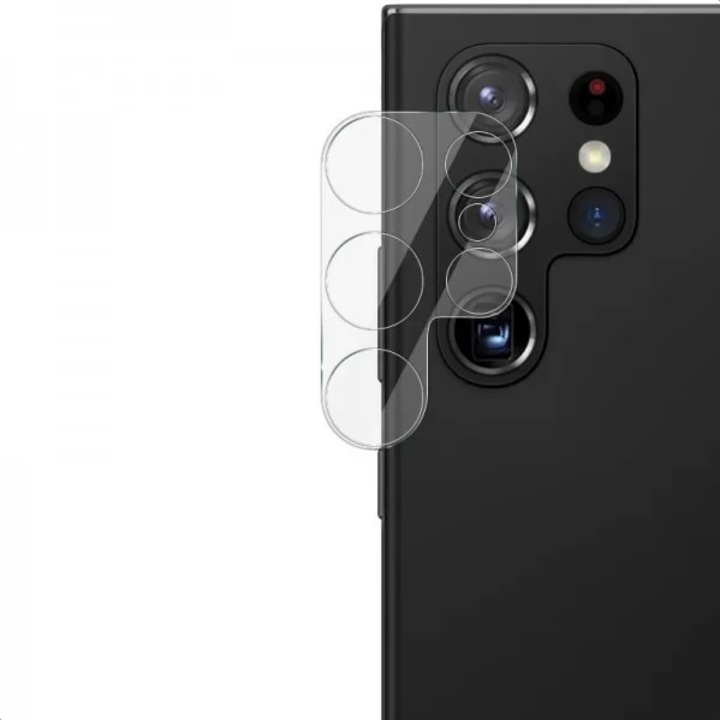 Стъклен протектор за камера за Samsung Galaxy S22 Ultra 5G, Прозрачен