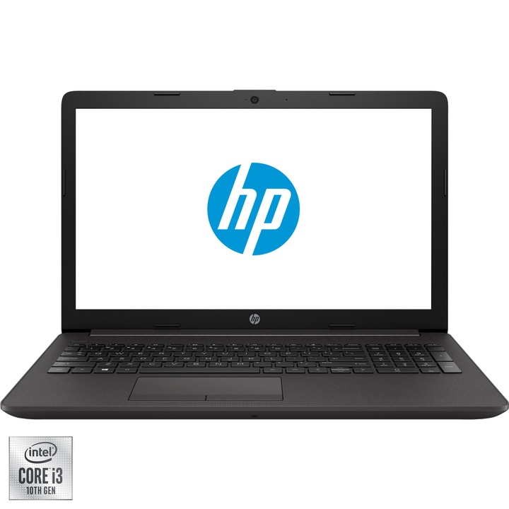Лаптоп HP 250 G7, Intel® Core™ i3-1005G1, 15.6", RAM 8GB, SSD 256GB, Intel® UHD Graphics, Free DOS, Dark Ash Silver