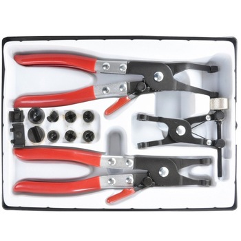 Trusa clesti de prindere pentru sisteme de racire 13 bucati, Bass Polska Trusa clesti de prindere pentru sisteme de racire 13 bucati, Bass Polska