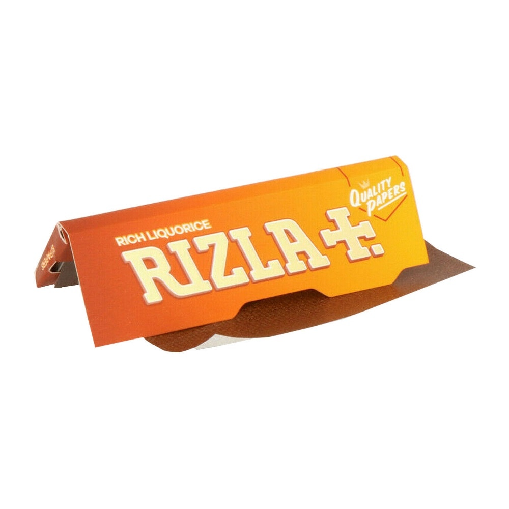 Foite rulat tigarete Rizla Liquorice, 70 mm, 50 foite cu ardere normala