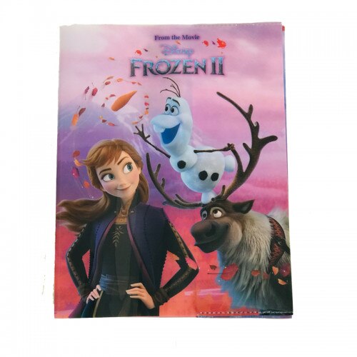 Coperta carte speciala 1 Frozen II , din plastic, multicolora, format special