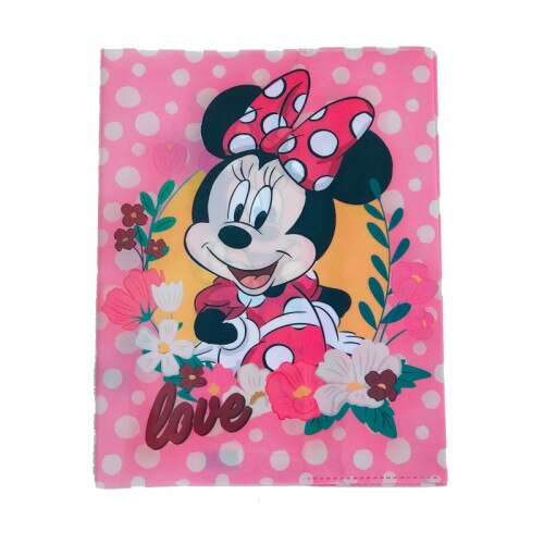 Coperta carte speciala 1 Minnie Mouse din plastic, multicolora, format special