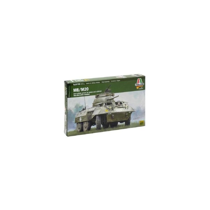 Macheta tanc, Italeri M8/M20 1:56 (15759)