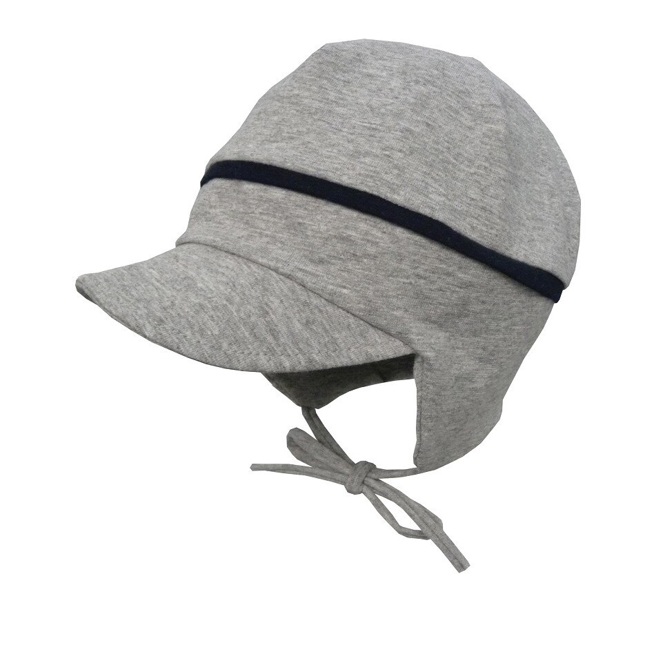 Sapca Piticot S116 din tricot bumbac, Gri, 52 cm