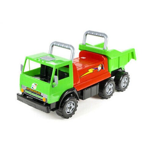 Masinuta premergator camion Kamaz RideOn Malipen, verde