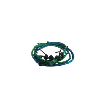 Corzi auto elastice, 2 buc, albastru verde Corzi auto elastice, 2 buc, albastru verde