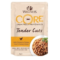 hrana umeda pentru pisici wellness core cat tender cuts cu pui si ficat in sos 85 g imagen 41_0_
0