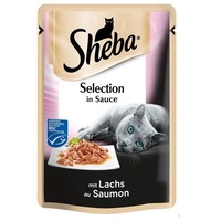 Hrana Umeda pentru Pisici, Sheba cu Somon in Sos, 85 g