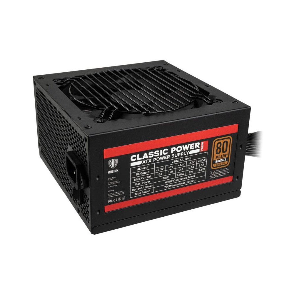 Sursa de alimentare Kolink Classic Power 700W 80 PLUS Bronze