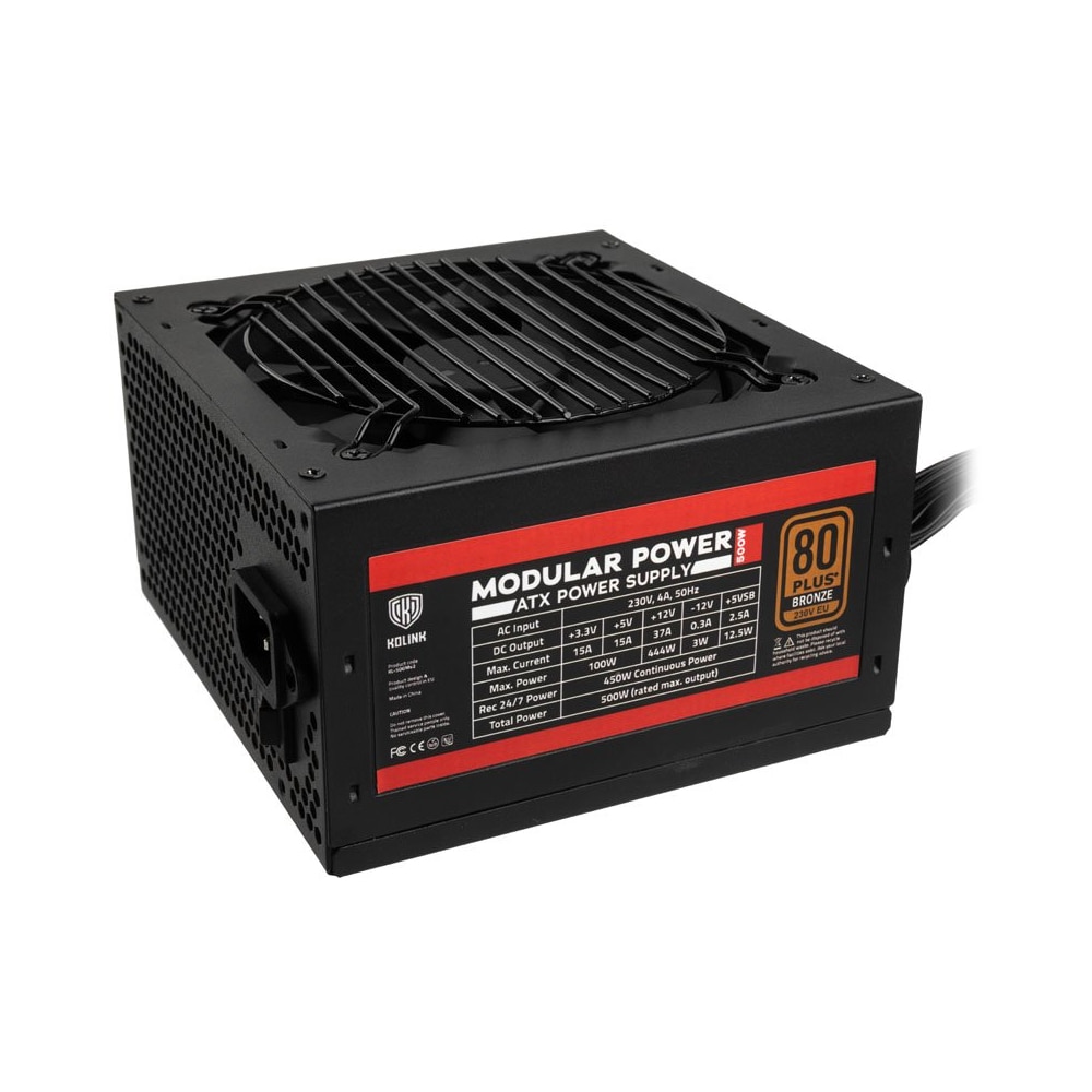 Sursa de alimentare Kolink Modular Power 500W 80 PLUS Bronze