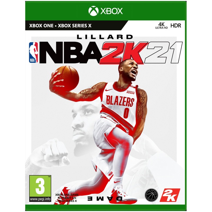 NBA 2K21 játék Xbox One-ra