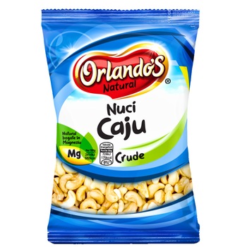 Nuci caju crude Orlandos, 100g Nuci caju crude Orlandos, 100g