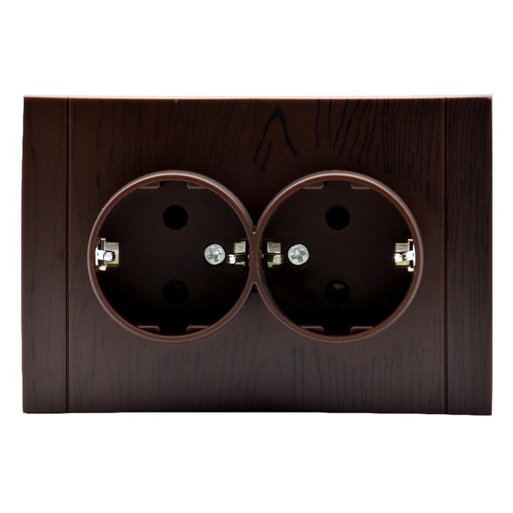 Priza shuko dubla stejar,Comtec