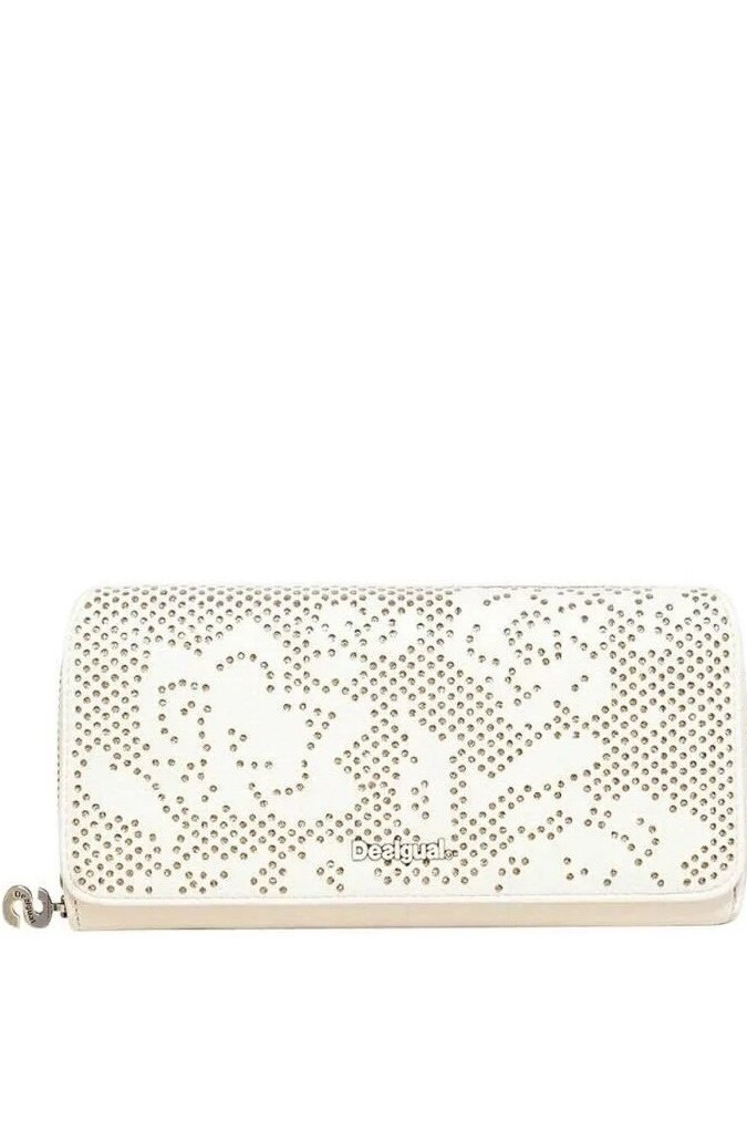 Portofel, Desigual, 71Y9EB0 Crem, 20 x 10, 5 x 4, 5 cm