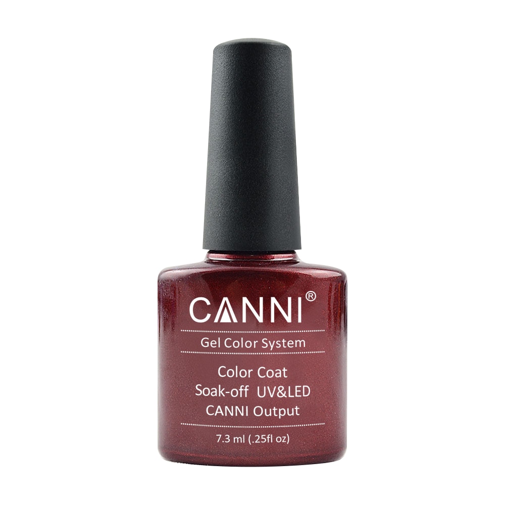 Oja Semipermanenta, Canni, 121 Dark Red, 7.3 ml