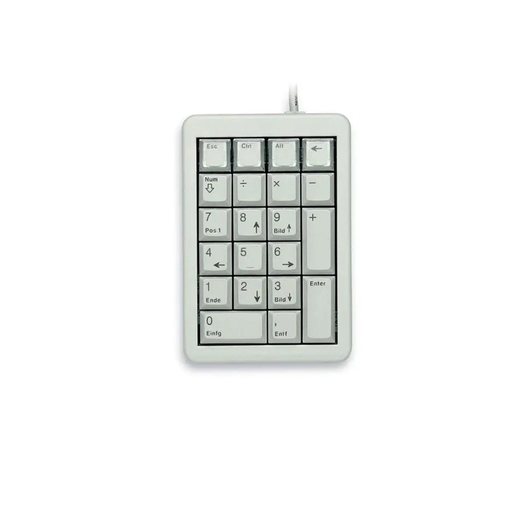 Tastatura numerica CHERRY G84-4700, USB, Gri