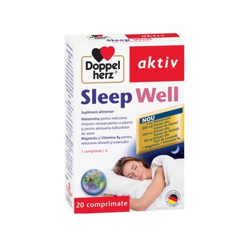 Sleep Well 20 comprimate Doppelherz Aktiv Sleep Well 20 comprimate Doppelherz Aktiv
