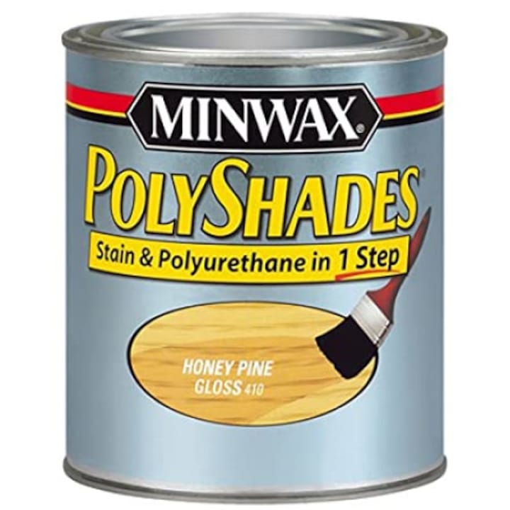 Байц за дърво Minwax® PolyShades® 275 VOC, Gloss, Меден клен, 0.236 L