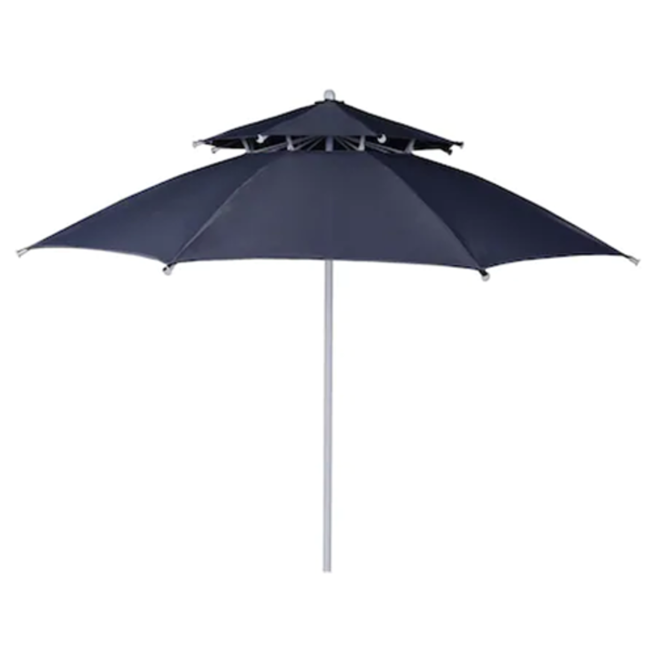 Kring Strand napernyő, 2.2 m, Sötét szürke
