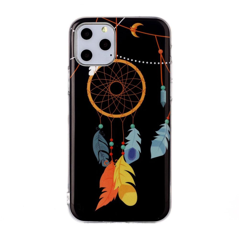 Husa silicon Apple iPhone 11 Pro Fosforescent model Dreamcatcher, Silicon, TPU Viceversa Multicolor