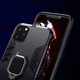 Калъф G-Ring Defender, съвместим с Apple iPhone 14 Pro Max, Antishock Armor, въртящ се на 360 градуса пръстен, вграден магнит за закрепване в кола, TPU и PC, черен