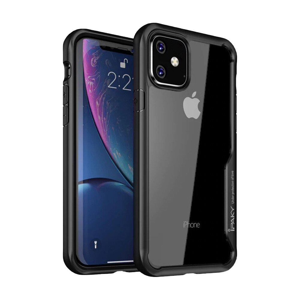 Husa iPaky Under Protection Of Love pentru iPhone 11 Clear Back