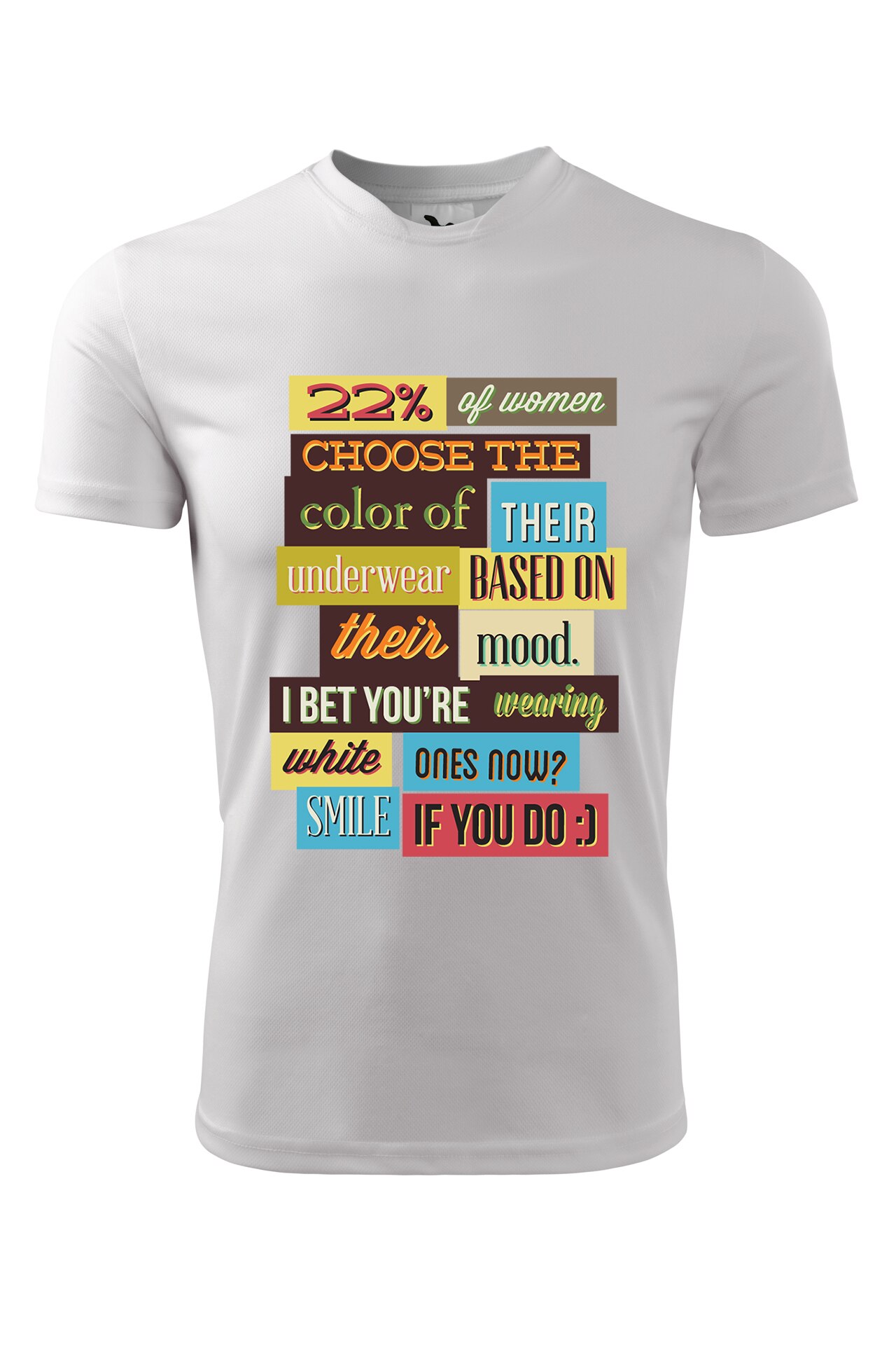Tricou personalizat, Underwear, Adler, Alb