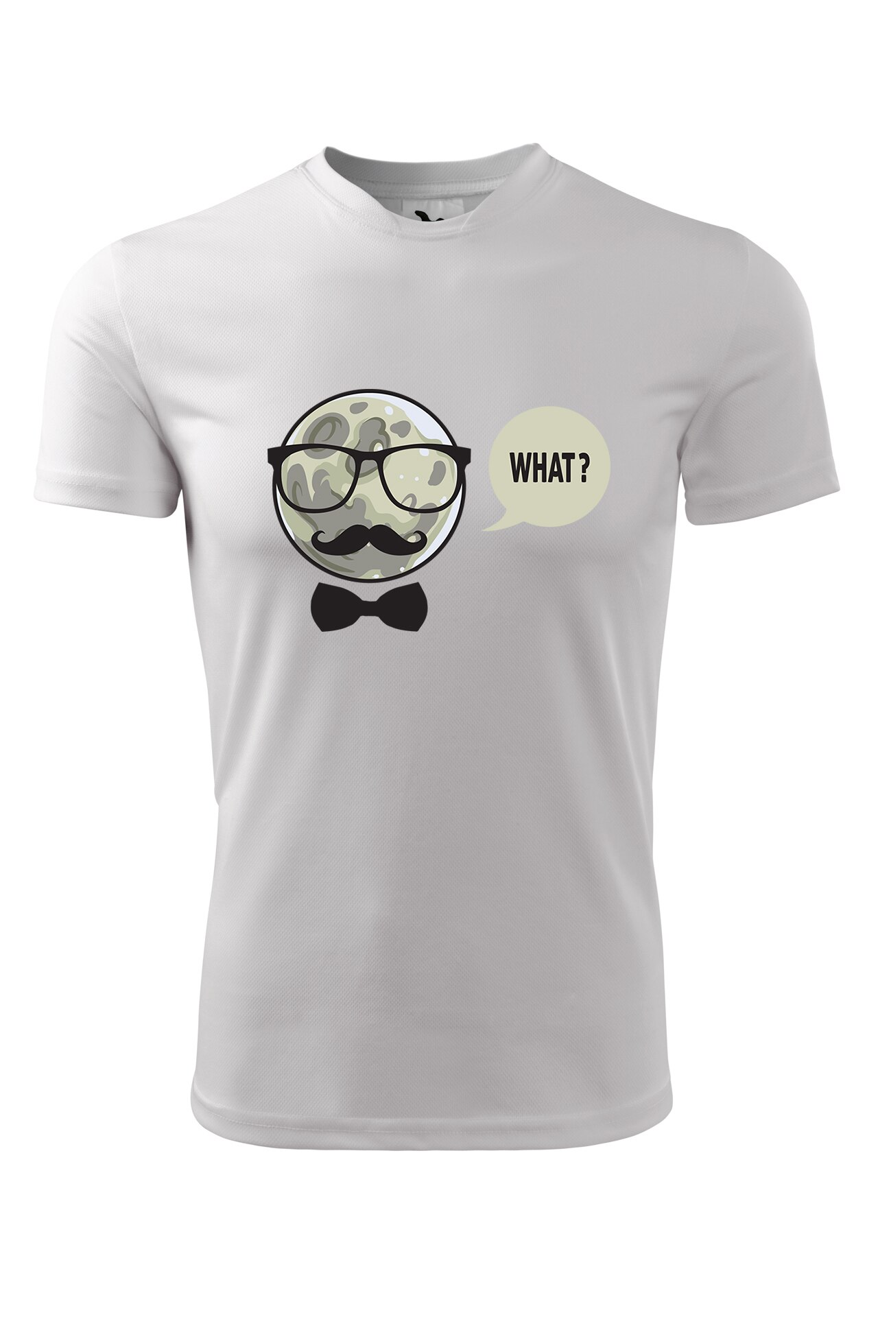 Tricou personalizat, What, Adler, Alb