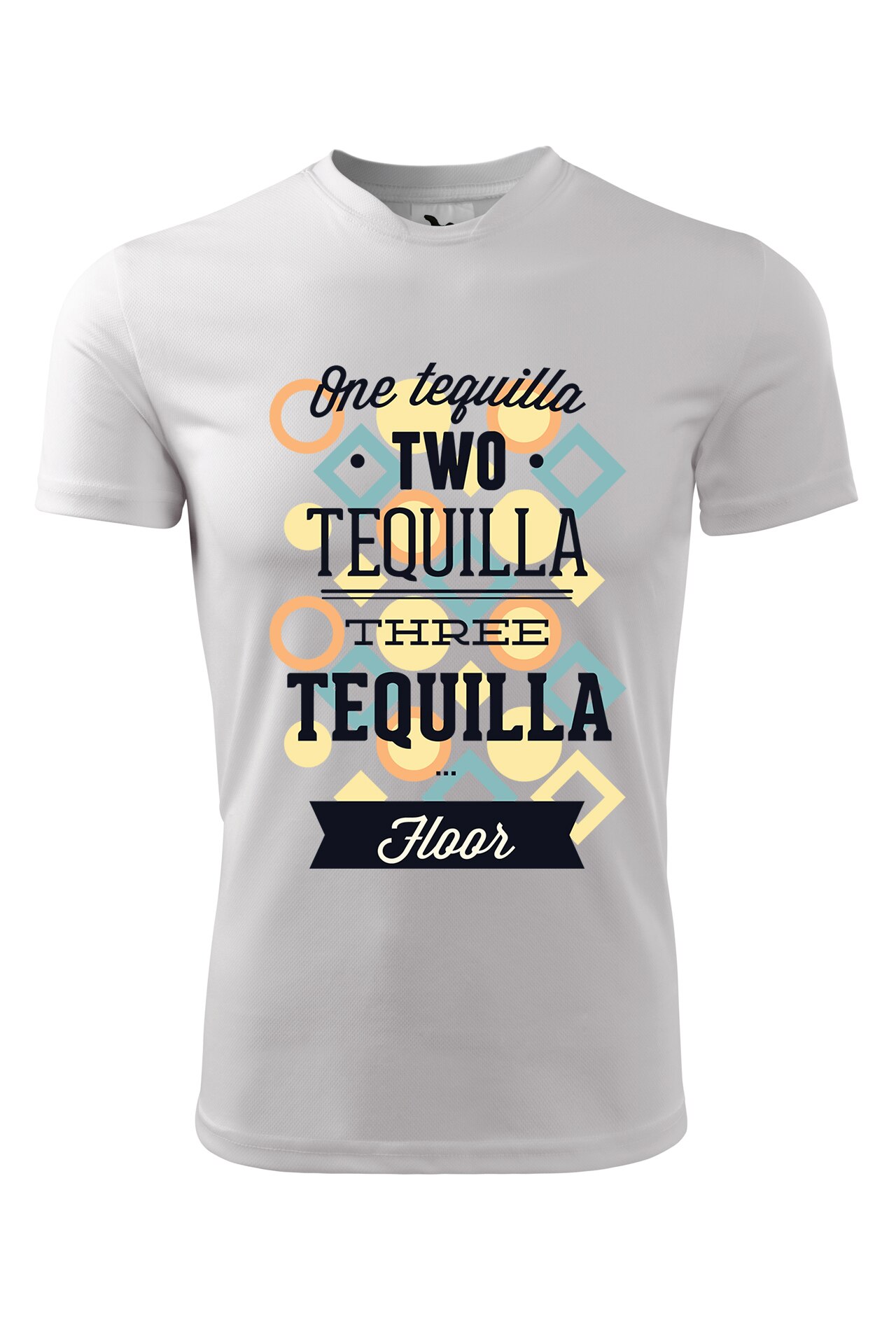 Tricou personalizat, Tequilla, Adler, Alb