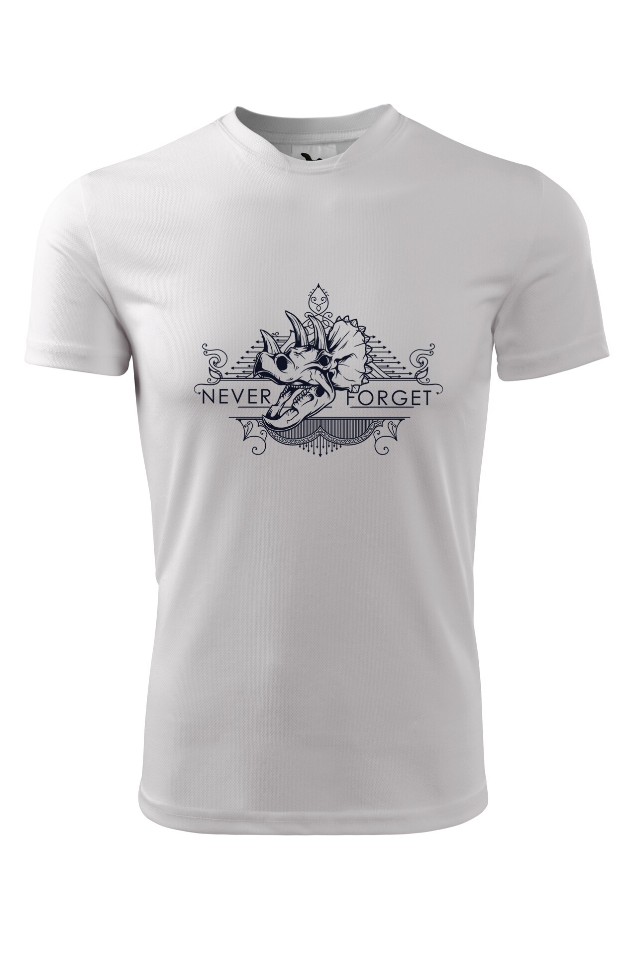 Tricou personalizat, Never Forget, Adler, Alb