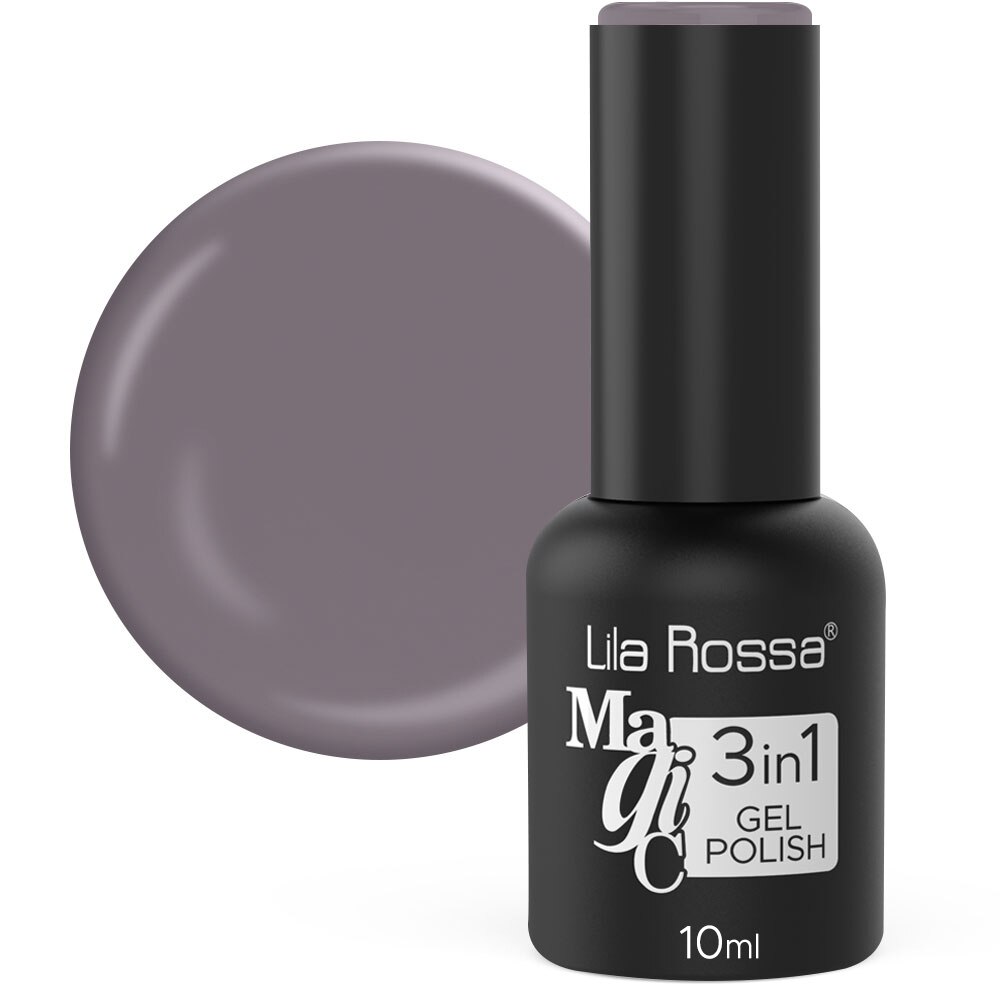 Oja semipermanenta, Lila Rossa Magic 3 in 1, 021 Ash, 10 ml