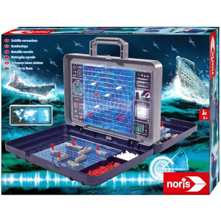 Torpedó társasjáték bőröndben - Noris