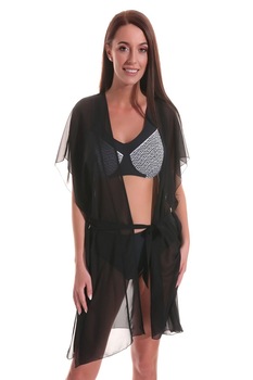 Pareo plaja Jolidon JFQ14U Negru Pareo plaja Jolidon JFQ14U Negru