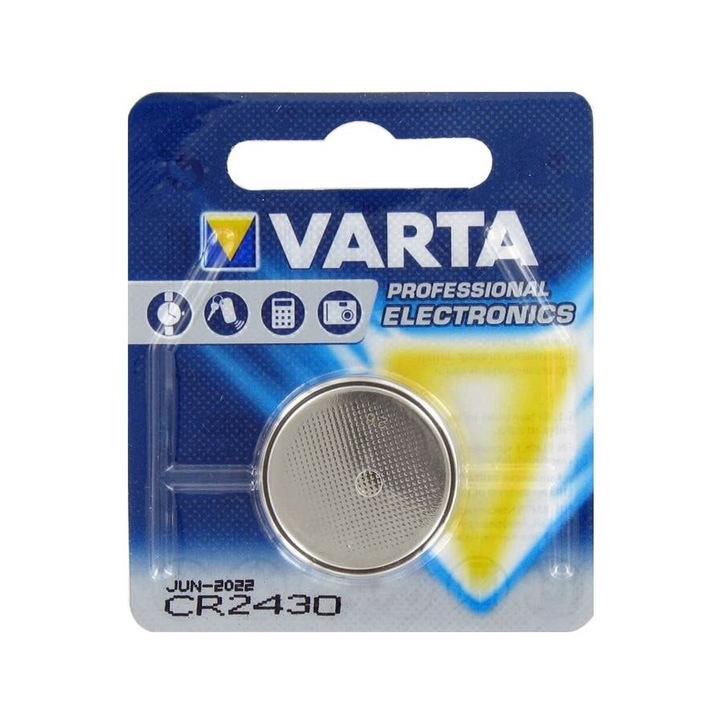 Baterie CR2430, litiu, 3V, Varta - 402774