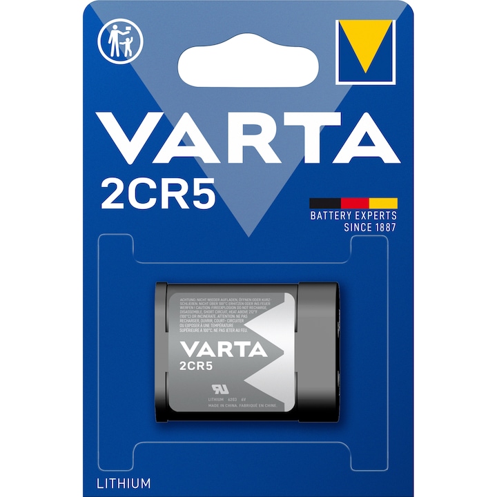 VARTA 2 CR 5 fotóelem BL1