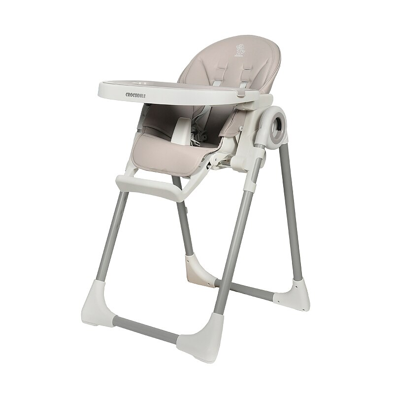 Scaun de masa X-6 Crocodile 4 pozitii inclinare pana la 180 grade, reglabil 7 pozitii inaltime, Gri