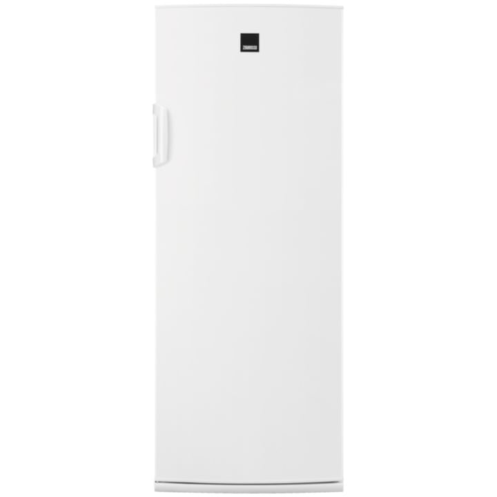Zanussi ZRAN32FW egyajtós hűtőszekrény, 314 l, F, energiaosztály, OptiSpace, 155 cm, Fehér