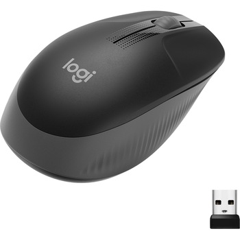 Mouse wireless Logitech M190, Charcoal Mouse wireless Logitech M190, Charcoal
