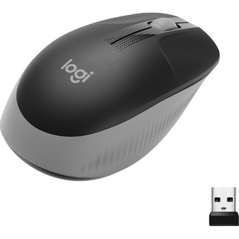 Mouse wireless Logitech M190, Mid Grey Mouse wireless Logitech M190, Mid Grey