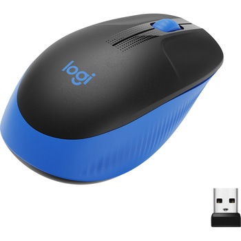 Mouse wireless Logitech M190, Albastru Mouse wireless Logitech M190, Albastru
