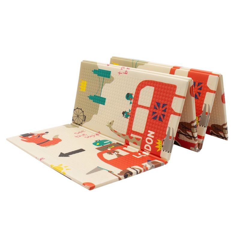 Covoras de joaca 200 x 150 cm PlayTo 41565, Multicolor 3 ani