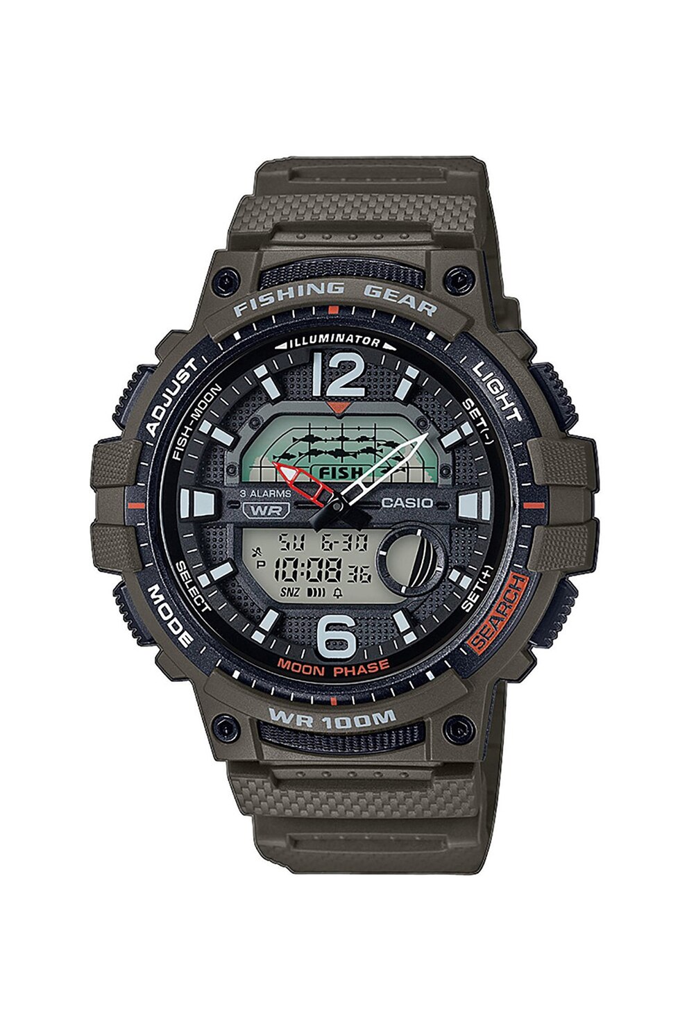 Casio, Ceas digital, Kaki