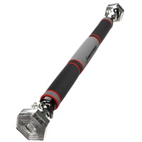 Bara tractiuni Sportstech KS200, cu un sistem hexagonal, tapitata in 3 straturi, leviere siguranta, 6 puncte de prindere, design deosebit, bara telescopica, eBook, gri